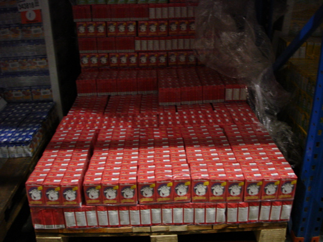 Picking from 2-deep rack